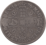 1676 HALFCROWN ( FINE ) 9