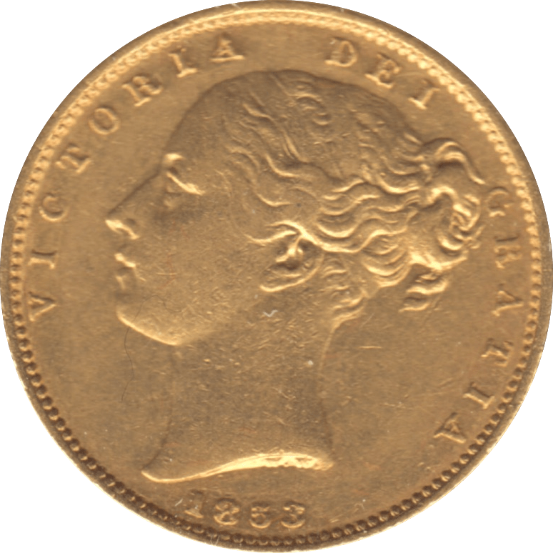 1853 GOLD SOVEREIGN ( GVF ) REF 4 - Sovereign - Cambridgeshire Coins