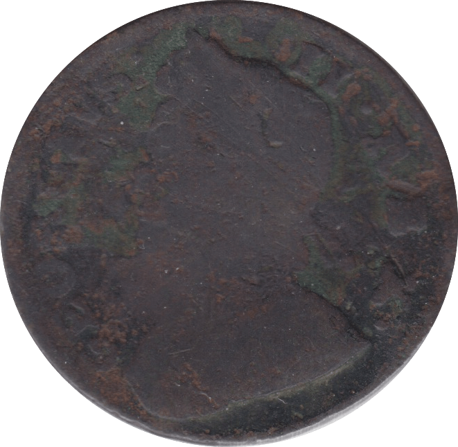1738 HALF PENNY ( FAIR ) 3