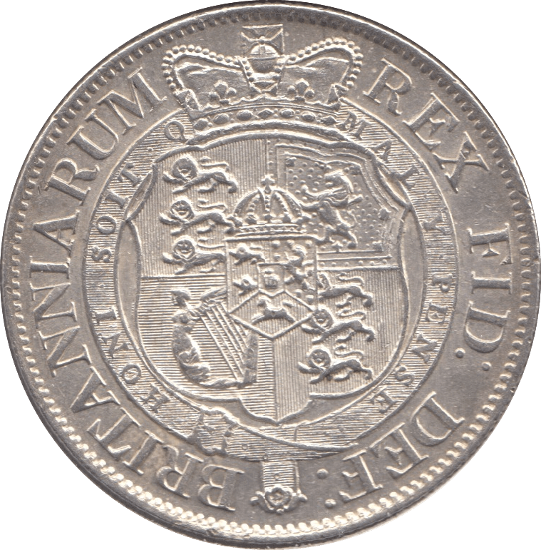 1820 HALFCROWN ( AUNC ) GEORGE III