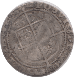 1564 SILVER SIXPENCE ELIZABETH 1ST REF 102