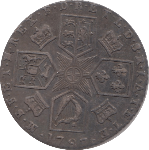 1787 SIXPENCE ( EF ) 3
