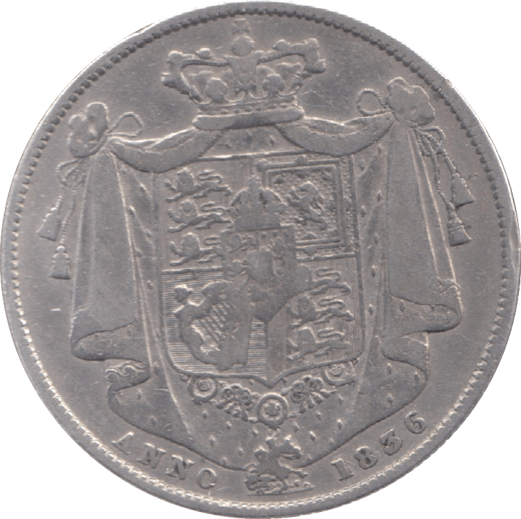 1836 HALFCROWN ( GF ) 6 - Halfcrown - Cambridgeshire Coins