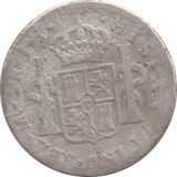 1802 SILVER MEXICO 2 ROULES