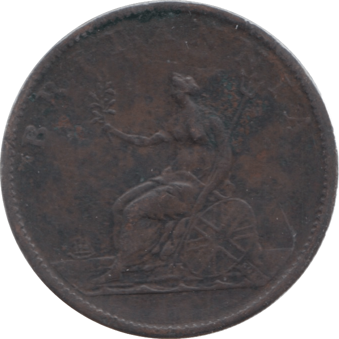 1807 HALFPENNY ( VF )