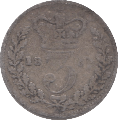1852 THREEPENCE ( FAIR ) - Threepence - Cambridgeshire Coins