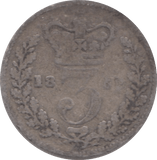 1852 THREEPENCE ( FAIR ) - Threepence - Cambridgeshire Coins