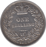 1853 SHILLING ( GVF ) 6 - Shilling - Cambridgeshire Coins