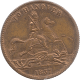 1837 HANOVER TOKEN - Token - Cambridgeshire Coins