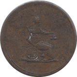 17TH - 19TH FARTHING TOKEN ( REF 261 )