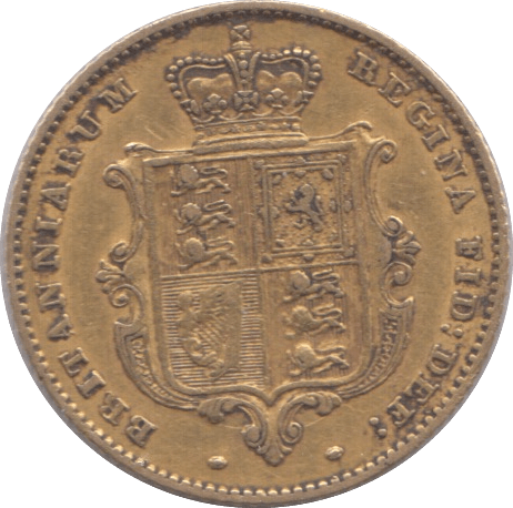 1851 GOLD HALF SOVEREIGN ( VF ) - Half Sovereign - Cambridgeshire Coins