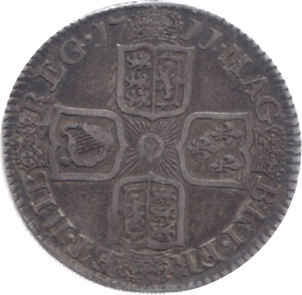1711 SHILLING ( VF )