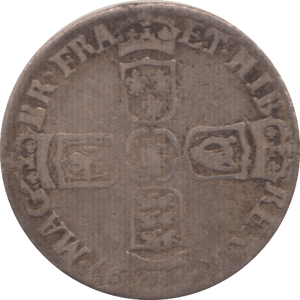 1697 SIXPENCE ( FAIR ) 4