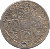 1721 SHILLING ( GF ) HOLED