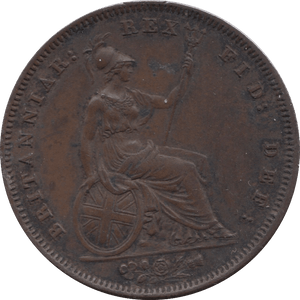1851 PENNY ( GVF ) 10 - Penny - Cambridgeshire Coins
