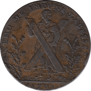 1791 Hull Half Penny Token