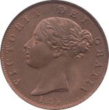 1854 HALFPENNY ( UNC ) - HALFPENNY - Cambridgeshire Coins