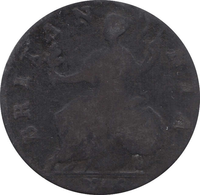 1745 HALFPENNY ( FAIR ) 10