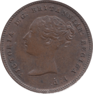 1844 HALF FATHING ( FINE ) 12 - Half Farthing - Cambridgeshire Coins