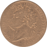 1825 GOLD HALF SOVEREIGN ( NF ) - Half Sovereign - Cambridgeshire Coins