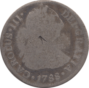 1788 SPAIN SILVER COIN