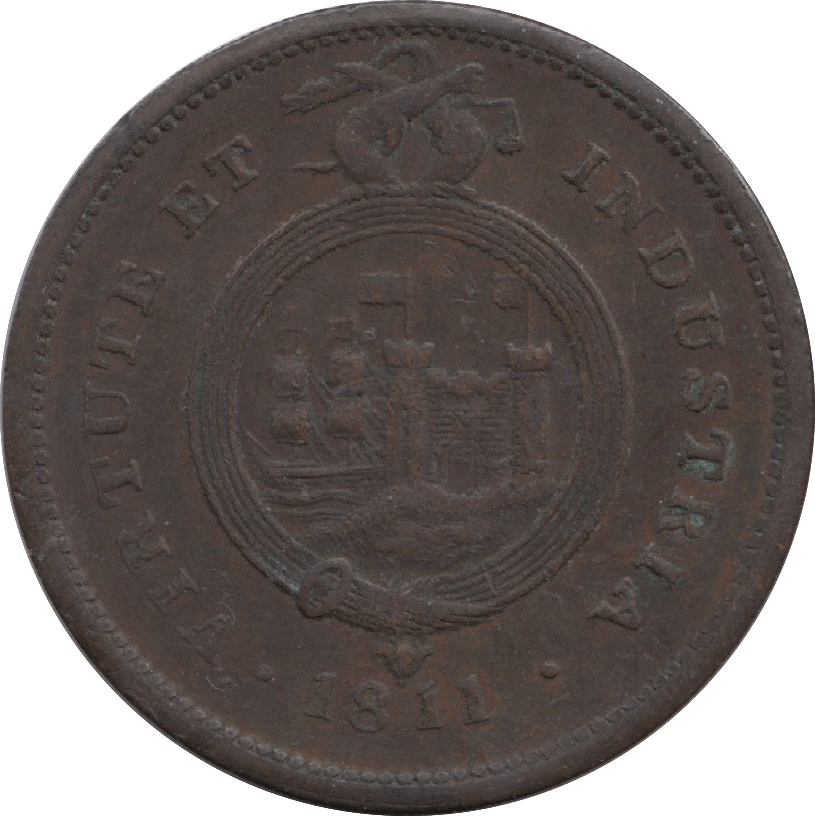 1811 Bristol & South Wales Penny Token