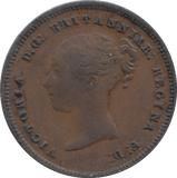 1844 HALF FARTHING ( VF ) 3 - Half Farthing - Cambridgeshire Coins