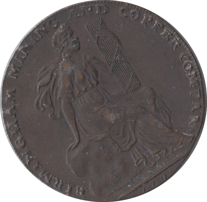 1777 BIRMINGHAM MINING COPPER TOKEN