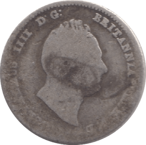 1836 FOURPENCE ( FAIR ) 9 - Fourpence - Cambridgeshire Coins