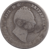 1836 FOURPENCE ( FAIR ) 9 - Fourpence - Cambridgeshire Coins