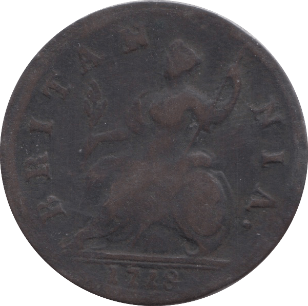 1718 HALFPENNY ( GF )
