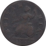 1718 HALFPENNY ( GF )