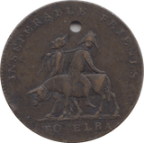 1814 NAPOLEAN DEVIL ASS EMP OF RUSSIA TOKEN TOKEN ( REF 258 )