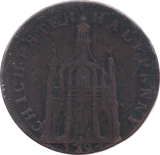 1794 CHIRCHESTER HALFPENNY TOKEN