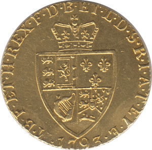 1793 GOLD ONE GUINEA