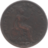 1827 ONE THIRD FARTHING ( FINE ) 3 - One Third Farthing - Cambridgeshire Coins