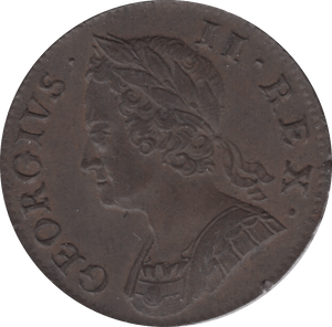 1757 HALFPENNY ( GEF )