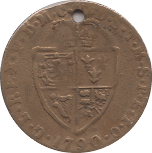 1790 GAMING TOKEN HOLED