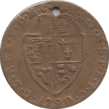 1790 GAMING TOKEN HOLED