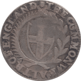 1651 SILVER SHILLING COMMONWEALTH REF 82