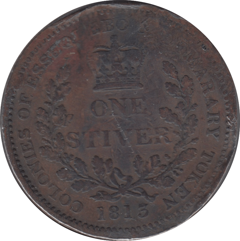 1813 ONE STIVER BRITISH GUYANA