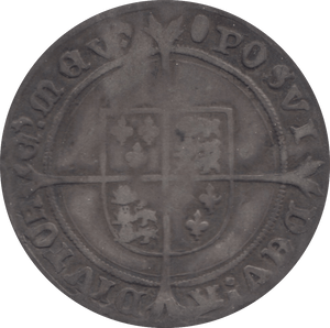 1553 SILVER SHILLING EDWARD VI REF 57