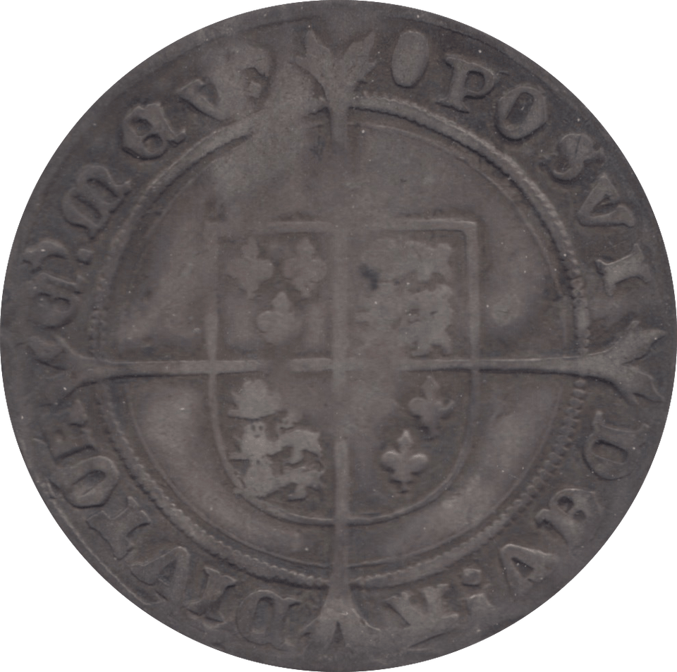 1553 SILVER SHILLING EDWARD VI REF 57