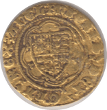 1377 - 1399 RICHARD II GOLD QUARTER NOBLE