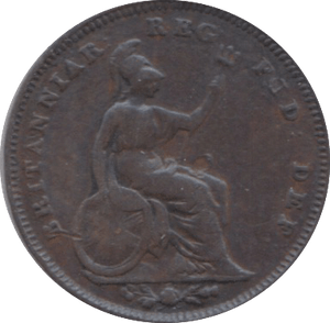 1844 ONE THIRD FARTHING ( GF ) - One Third Farthing - Cambridgeshire Coins