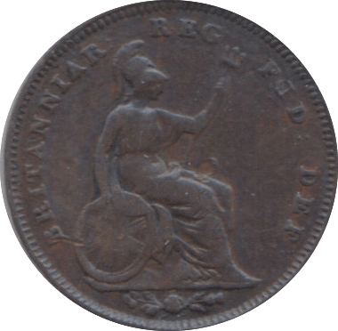 1844 ONE THIRD FARTHING ( GF ) - One Third Farthing - Cambridgeshire Coins