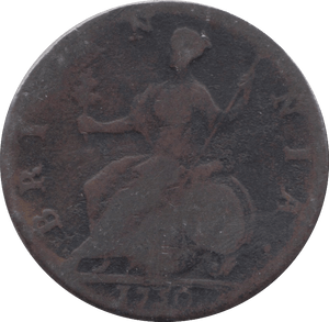 1737 HALFPENNY ( FINE ) 14