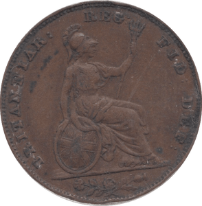 1848 FARTHING ( F ) 18 - Farthing - Cambridgeshire Coins