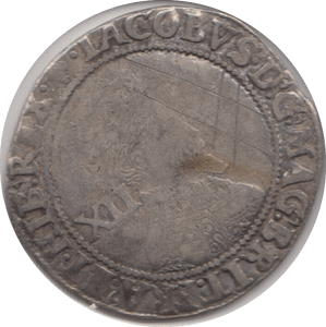 1603 -  JAMES 1ST SILVER SHILLING 2 REF 39