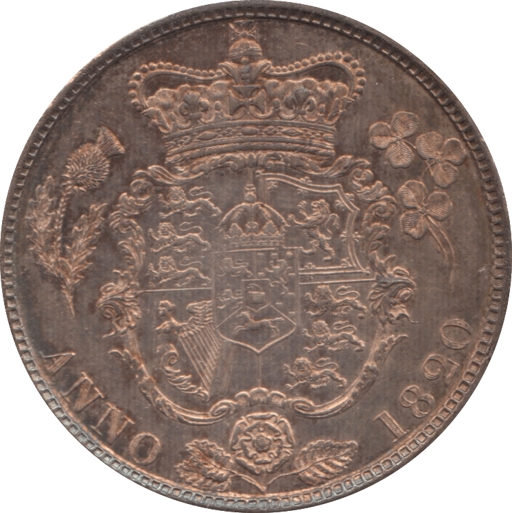 1820 HALFCROWN ( BU )